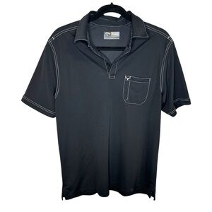 Callaway Black Dri Fit Golf Polo Shirt
